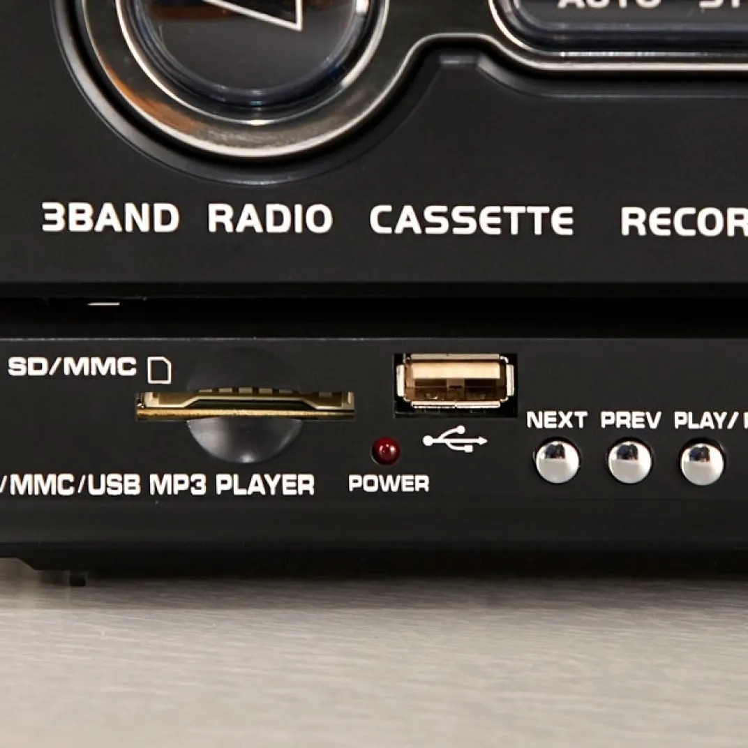 Accessoires Bureau-Tempsl Radio rétro multifonctions