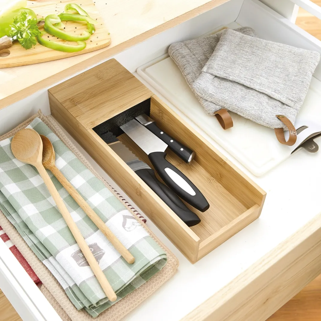 Organisation Et Entretien-Tempsl Range-couteaux tiroir