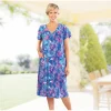Vêtements-Tempsl Robe poches coton imprimé