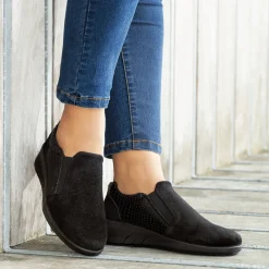 Chaussures, Chaussons Et Accessoires-Tempsl Sans-gênes Soline noir ou bordeaux