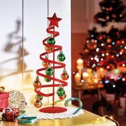 Décorations Intérieures Noël|Décorations-Tempsl Sapin spirale
