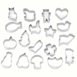 Repas De Noël|Accessoires Pâtisserie Et Confiture-Tempsl Set de 18 emporte-pièces Noël