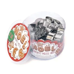 Repas De Noël|Accessoires Pâtisserie Et Confiture-Tempsl Set de 18 emporte-pièces Noël