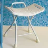 Salle De Bain Et Hygiène-Tempsl Siège de douche pliable