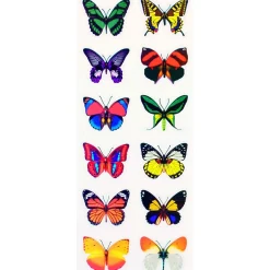 Décorations-Tempsl Stickers papillons 3D