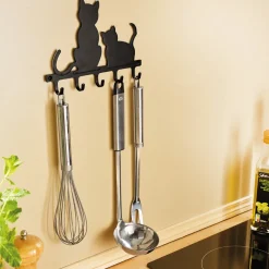 Décorations-Tempsl Support clefs chats