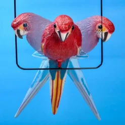 Décorations Jardin Et Extérieur-Tempsl Suspension perroquet