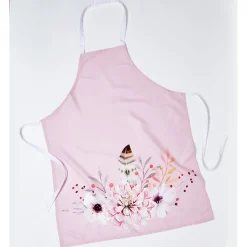 Organisation Et Entretien-Tempsl Tablier plume rose