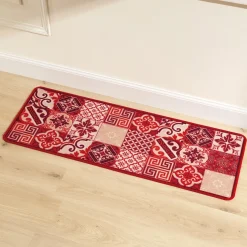 Décorations Cuisine-Tempsl Tapis carreaux de ciment gris 40 x 60 cm