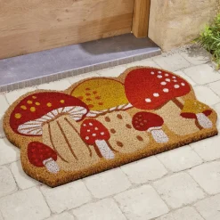 Décorations Jardin Et Extérieur-Tempsl Tapis champignons