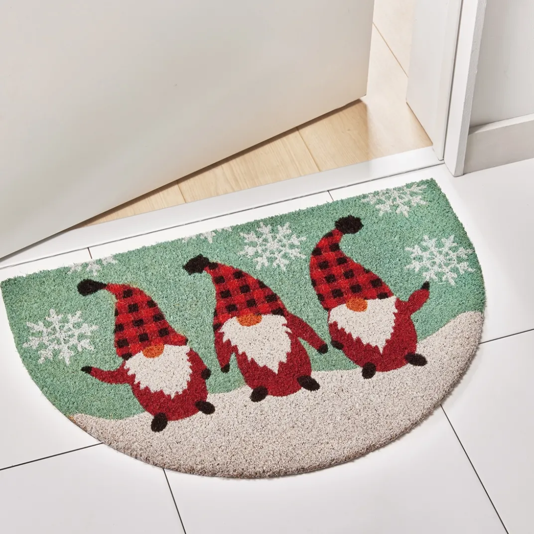 Décorations Intérieures Noël|Décorations Extérieures Noël-Tempsl Tapis demi-lune lutin