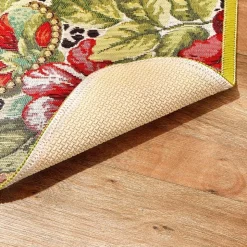 Décorations Cuisine|Décorations-Tempsl Tapis fleurs en hiver