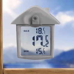 Accessoires Bricolage Et Astuces-Tempsl Thermomètre de fenêtre numérique