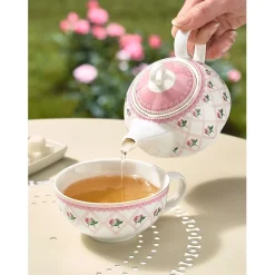 Accessoires Petit-Déjeuner|Art De La Table-Tempsl Tisanière roses