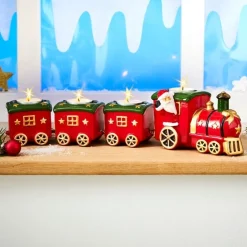 Décorations Intérieures Noël|Décorations-Tempsl Train de Noël