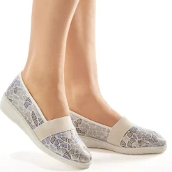 Chaussures, Chaussons Et Accessoires-Tempsl Trotteurs élastiqués effet reptile