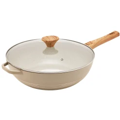 Cuisson Et Accessoires-Tempsl Wok céramique Sable